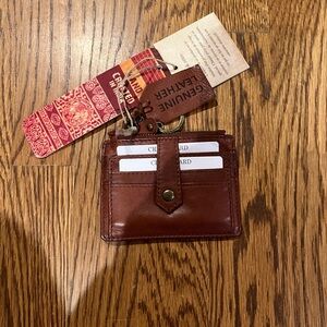 Brown Leather Card Holder